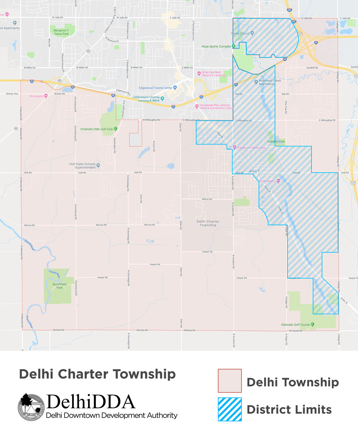 Area Info Delhi Downtown Development Authority